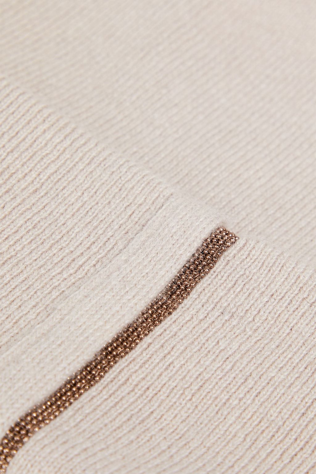 BRUNELLO CUCINELLI カシミヤ ビーニー ビーズ付き
