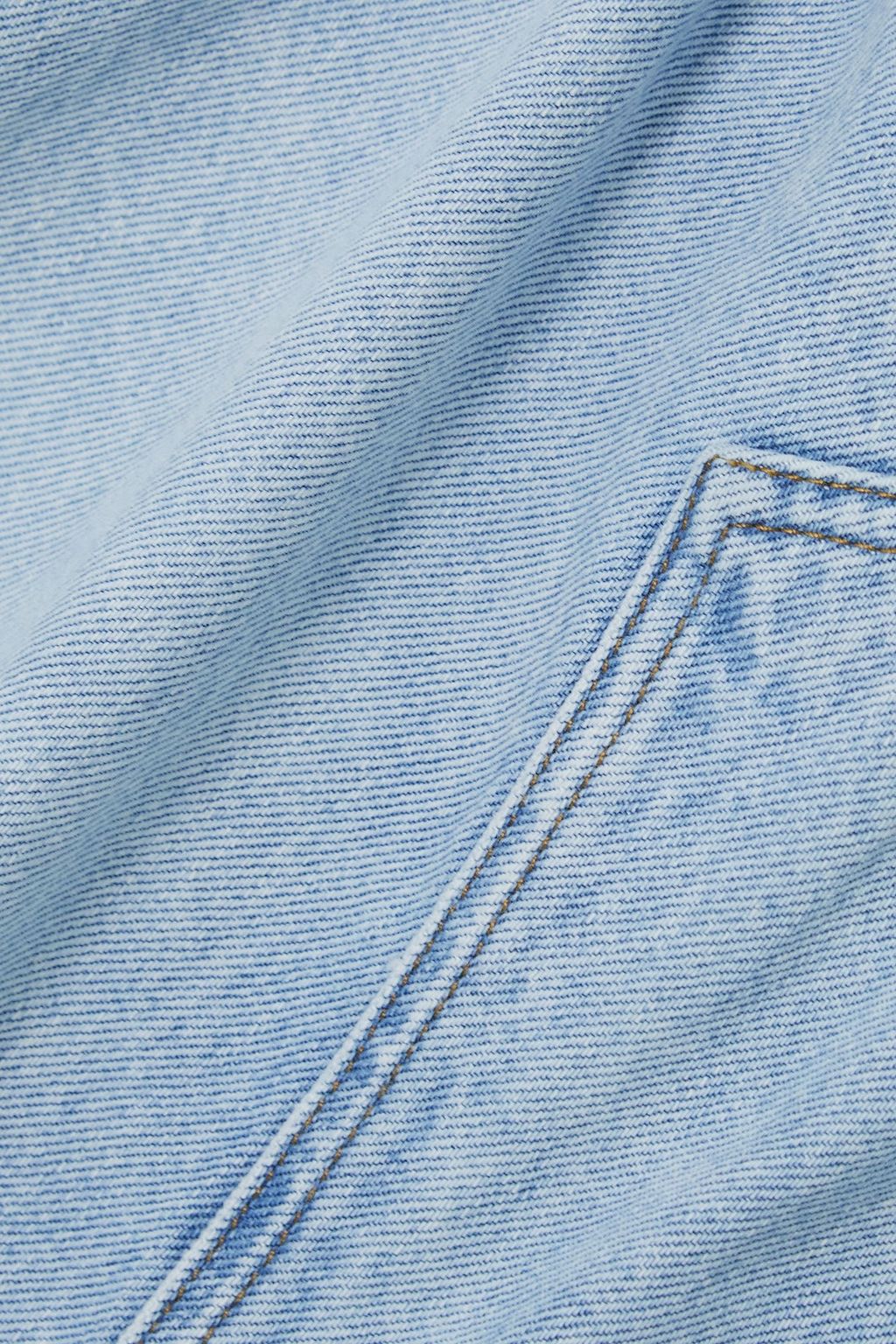FRAME Denim midi skirt