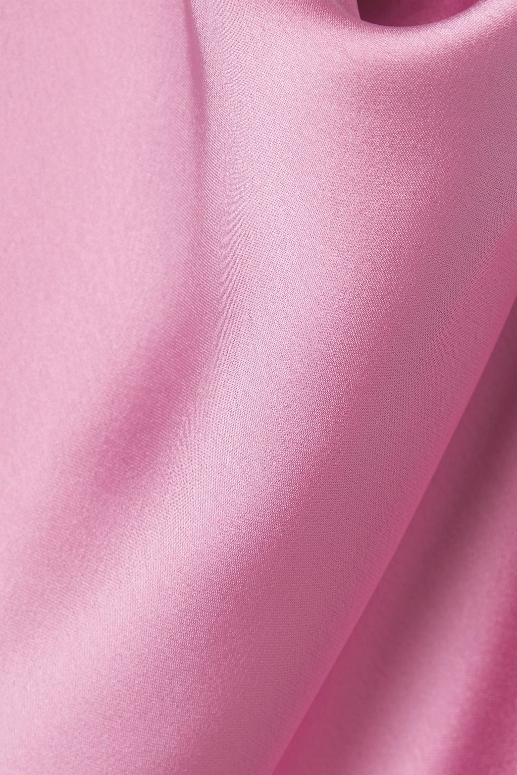 NORMA KAMALI Maria draped satin mini dress
