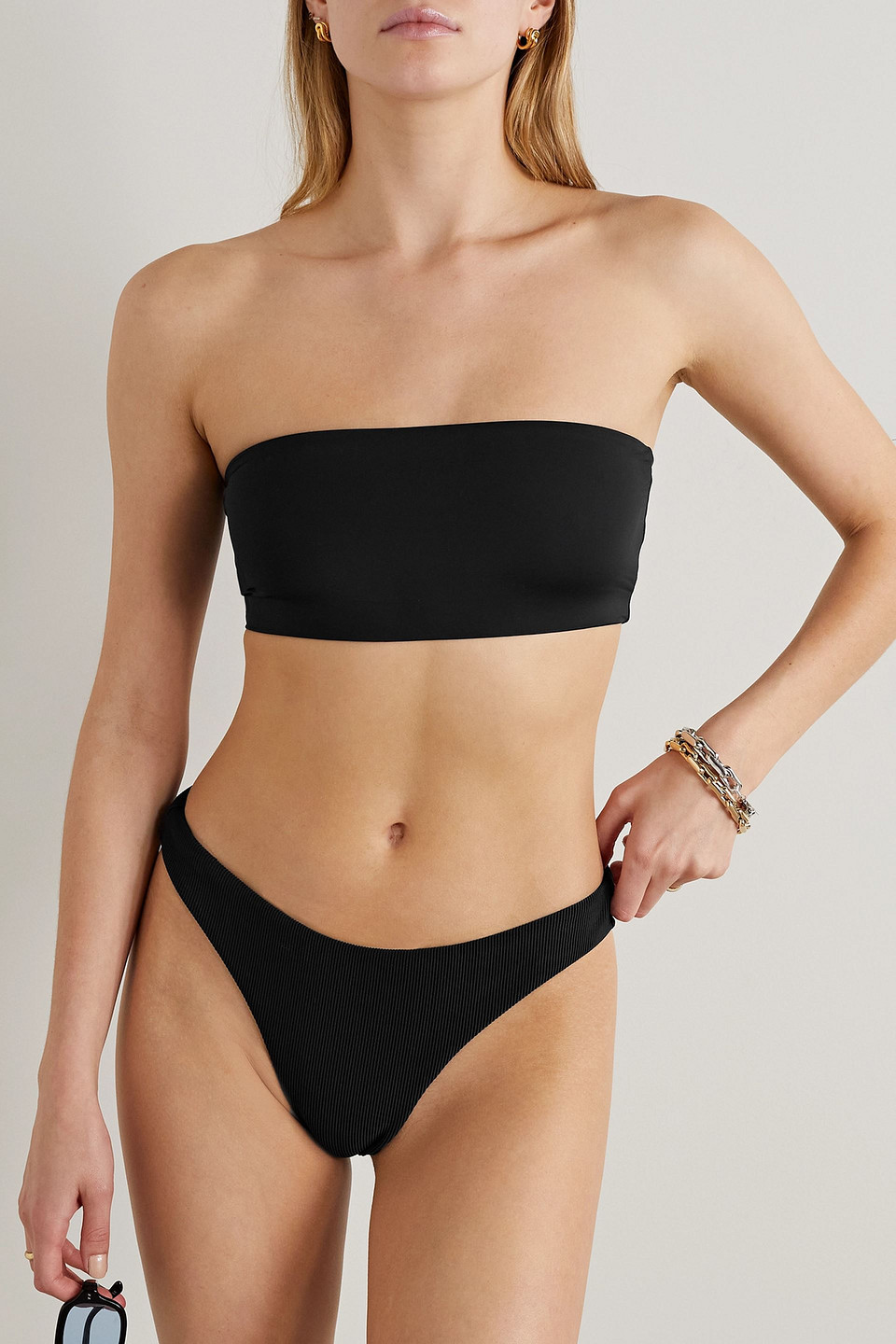  Good American - Better Band Bandeau-bikini-oberteil - Schwarz - 7 