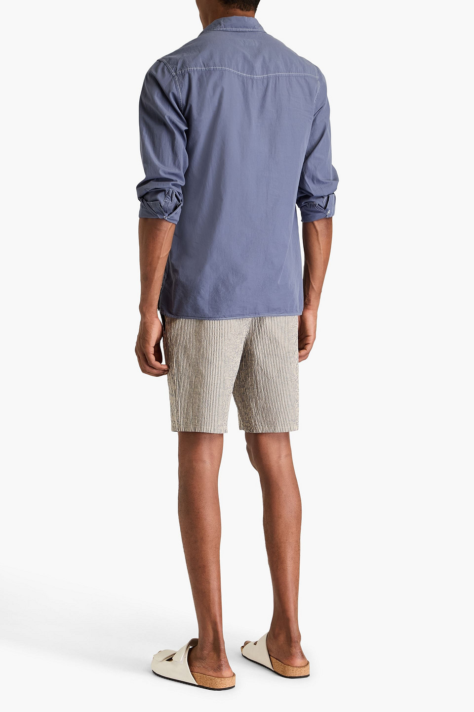 OFFICINE GENERALE COTTON-POPLIN SHIRT