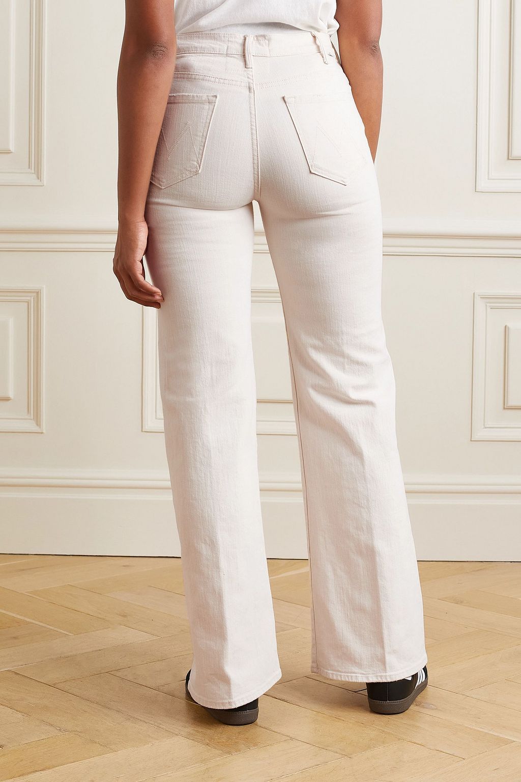 MOTHER The Hustler high-rise wide-leg jeans