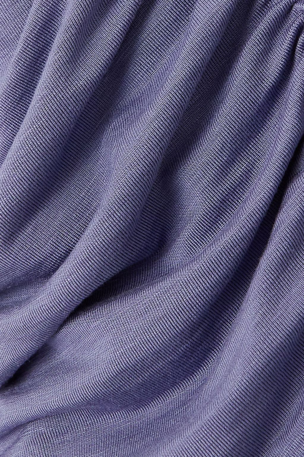 NINETY PERCENT بلوزة Agra بأكتاف متدلية ومزمومة من ليوسيل TENCEL المطاط