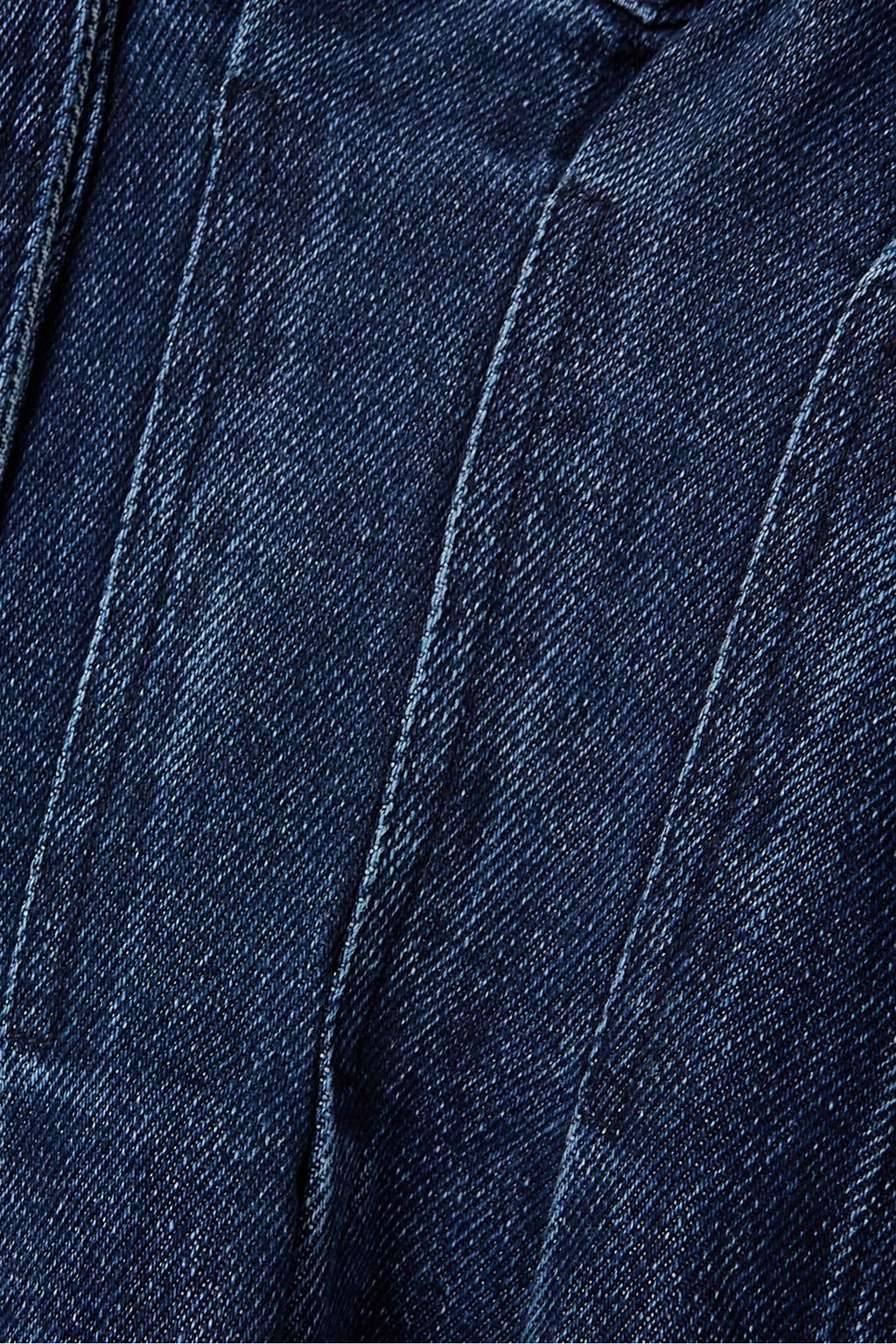 MARANT ÉTOILE Tomia pleated TENCEL™ Lyocell-denim shirt dress