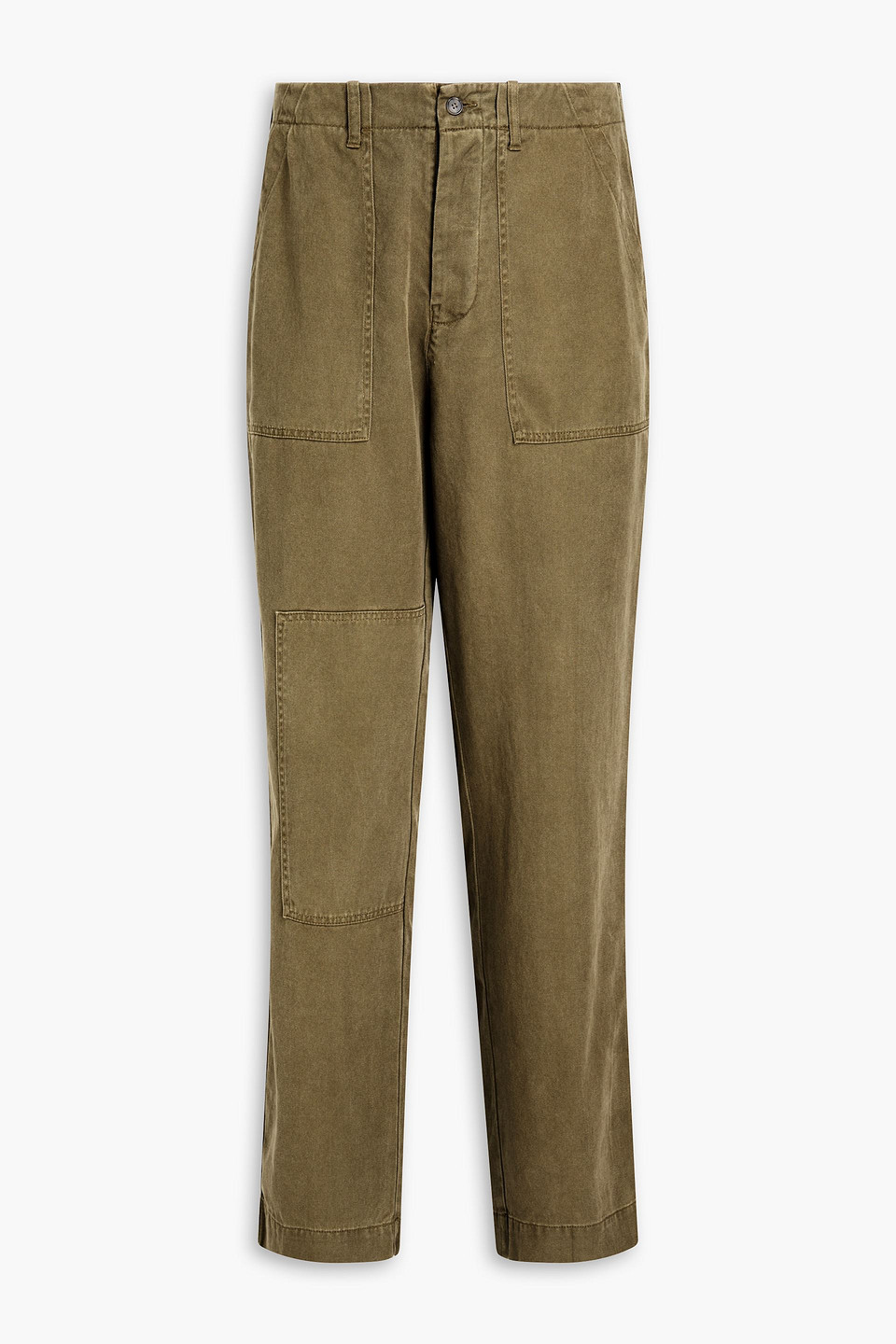 OFFICINE GENERALE LYOCELL-GABARDINE PANTS