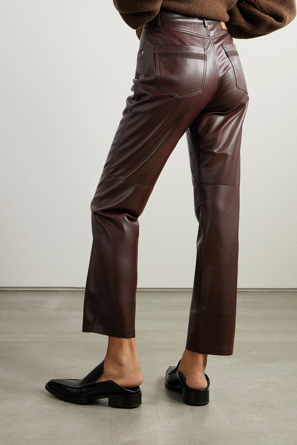 NANUSHKA Vinni OKOBOR straight-leg pants