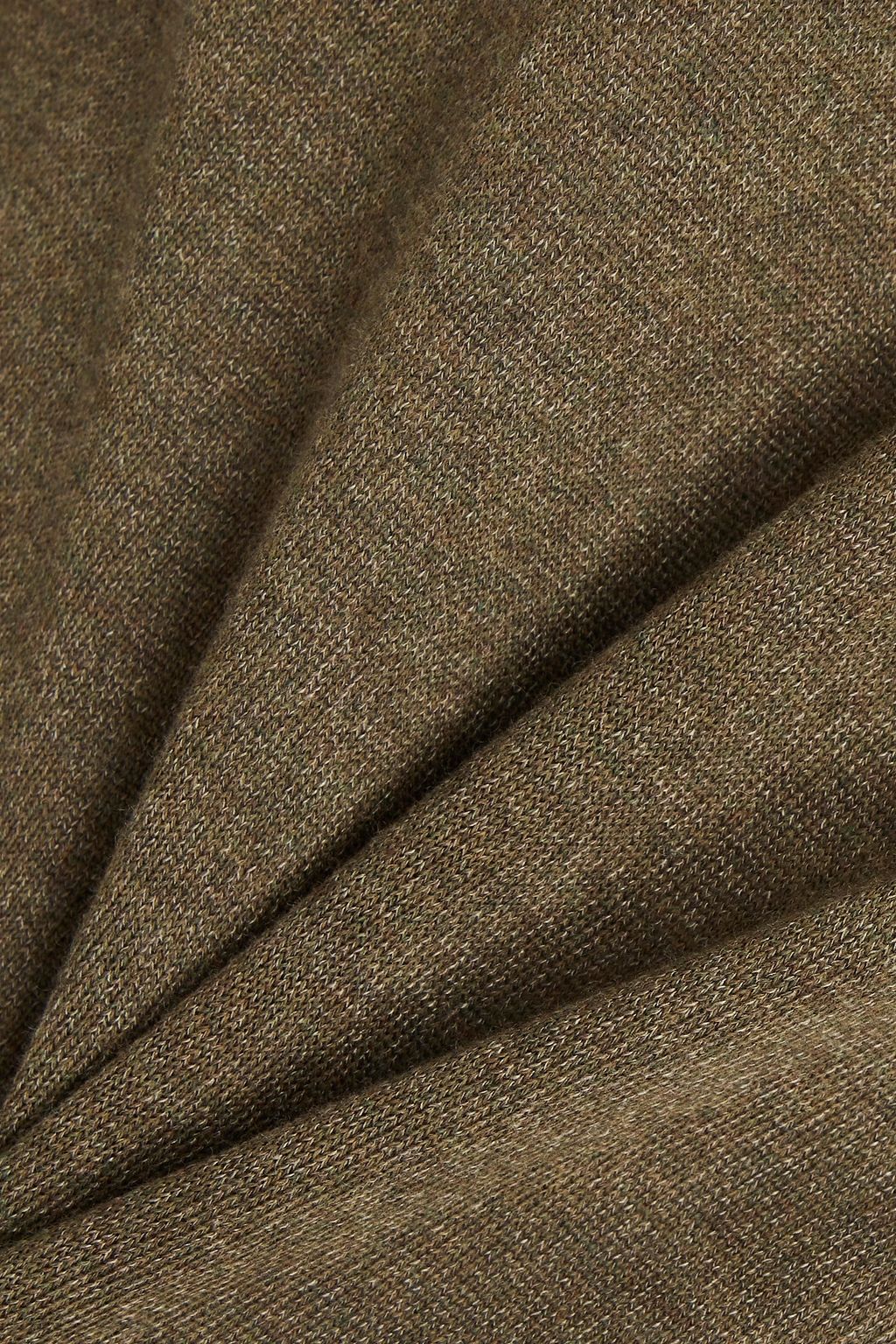 OFFICINE GÉNÉRALE 루쉬 디테일 새틴 크레이프 탑