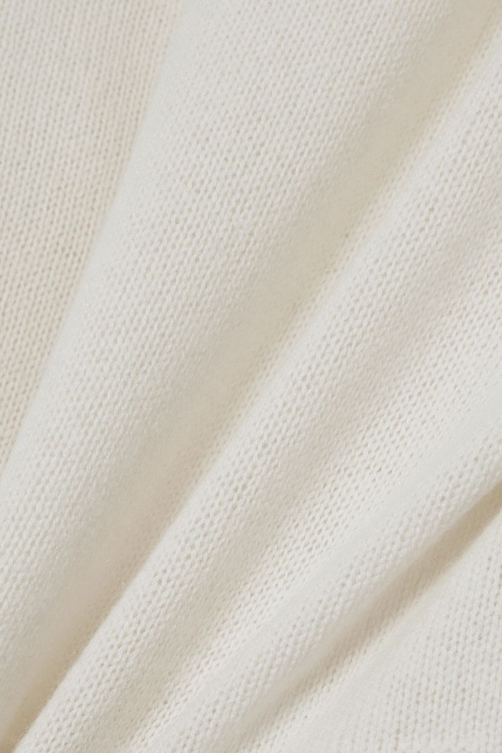 ALLUDE Wool and cashmere-blend sweater