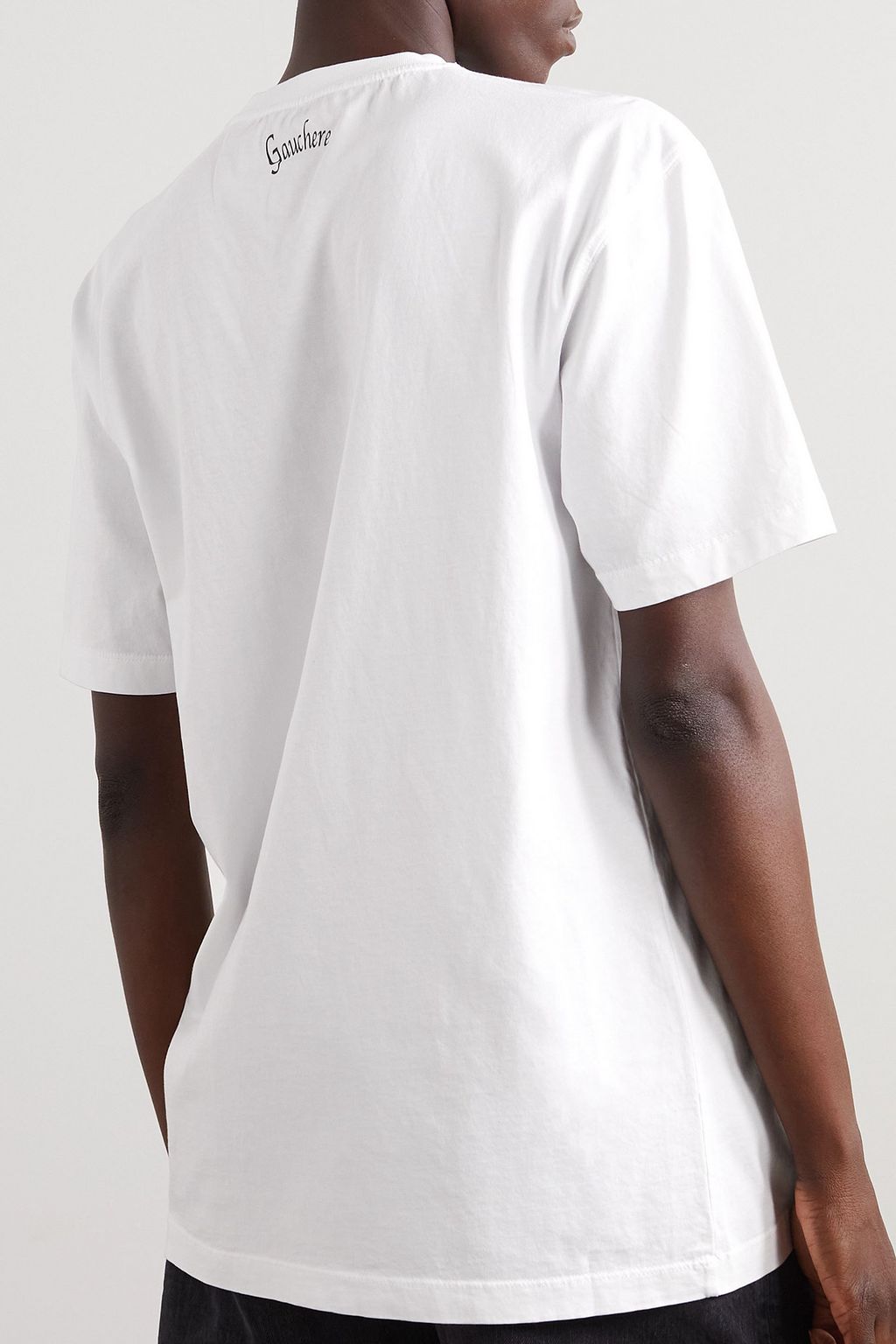 GAUCHERE Printed cotton-jersey T-shirt