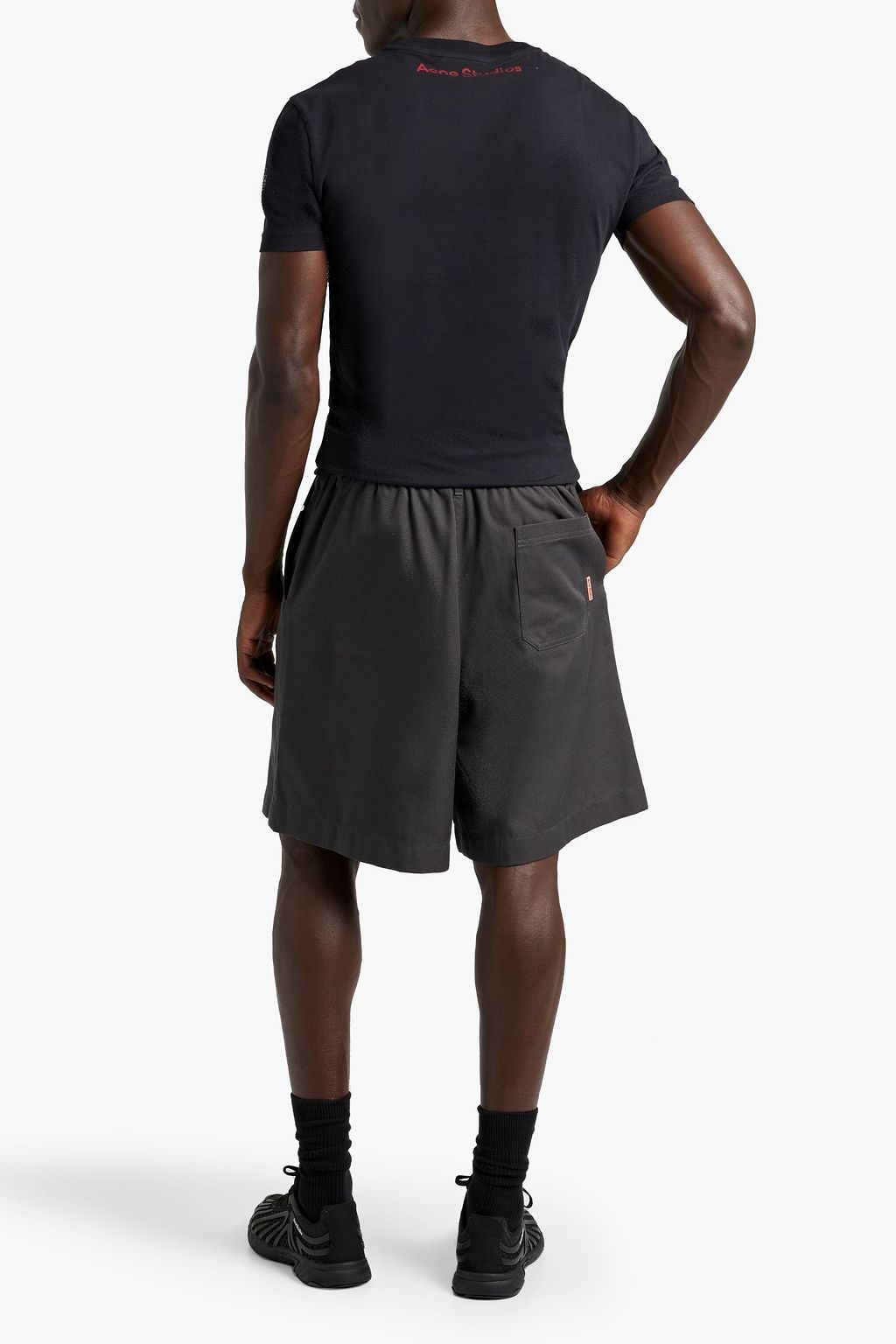ACNE STUDIOS Cotton-blend twill shorts