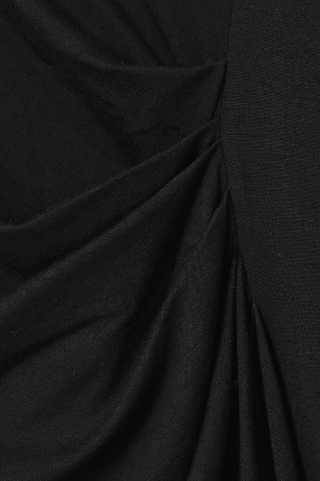 MARANT ÉTOILE Naerys asymmetric draped jersey midi dress
