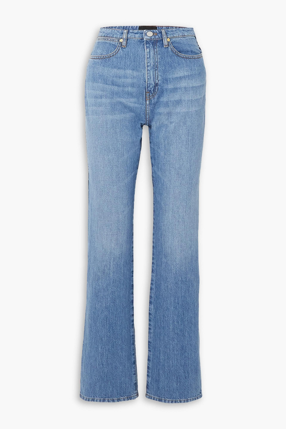 Joseph Fulham High-rise Flared Jeans In Mid Denim