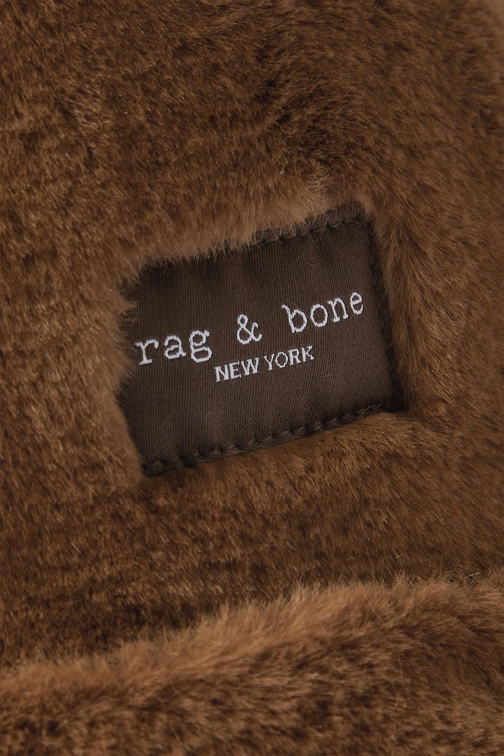 RAG & BONE Addison reversible fleece and recycled-shell bucket hat