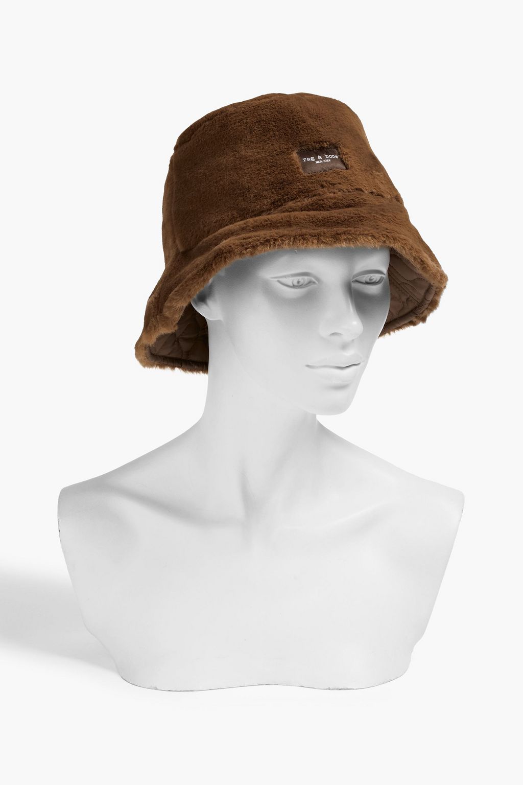 RAG & BONE Addison reversible fleece and recycled-shell bucket hat