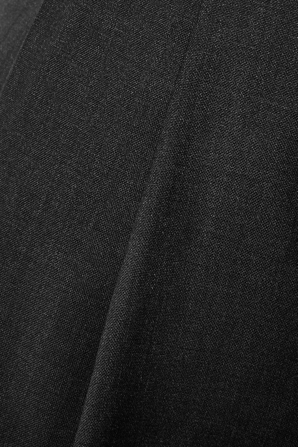 TOTEME Cropped pleated wool straight-leg pants