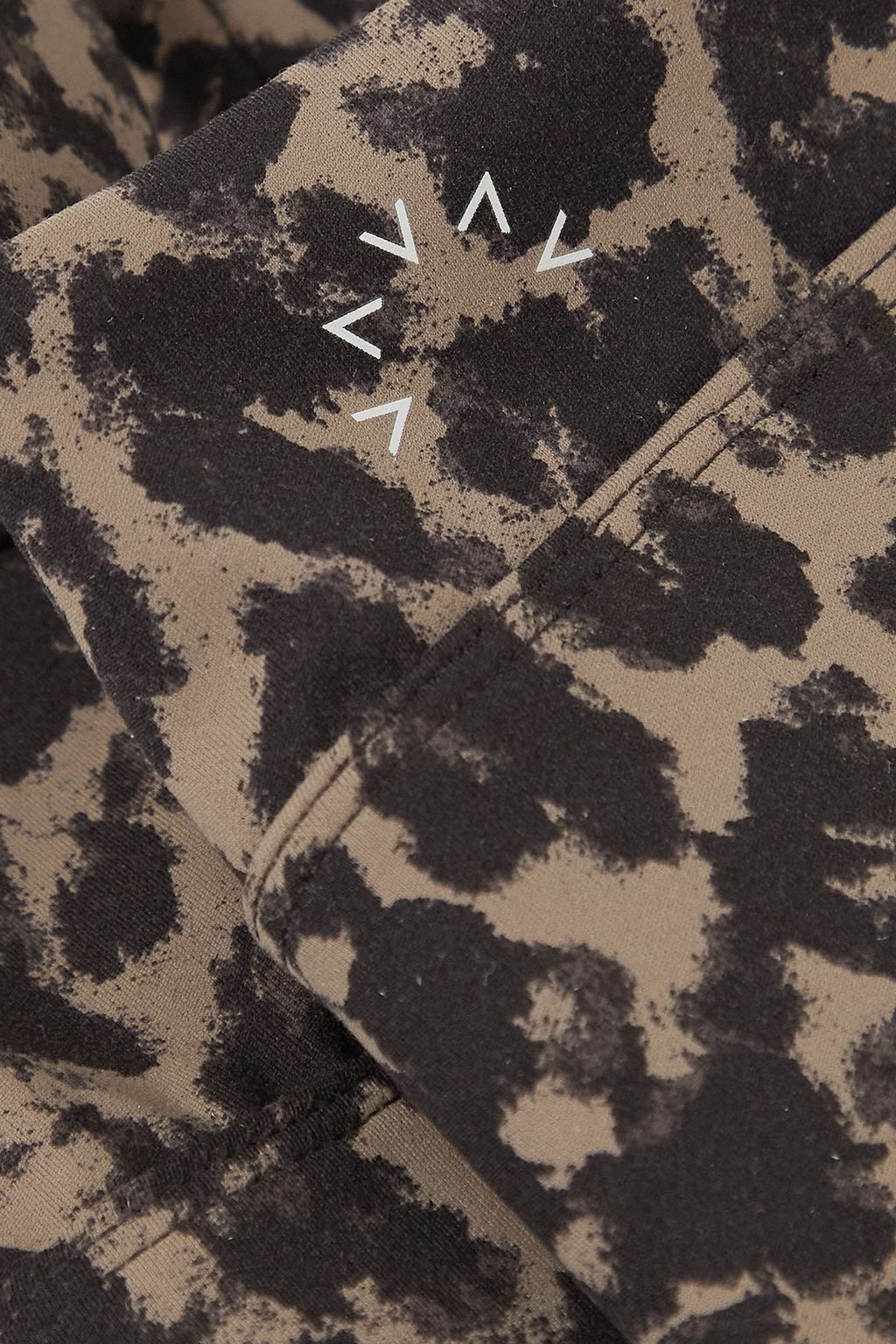 VARLEY Let's Go Staunton leopard-print stretch sports bra