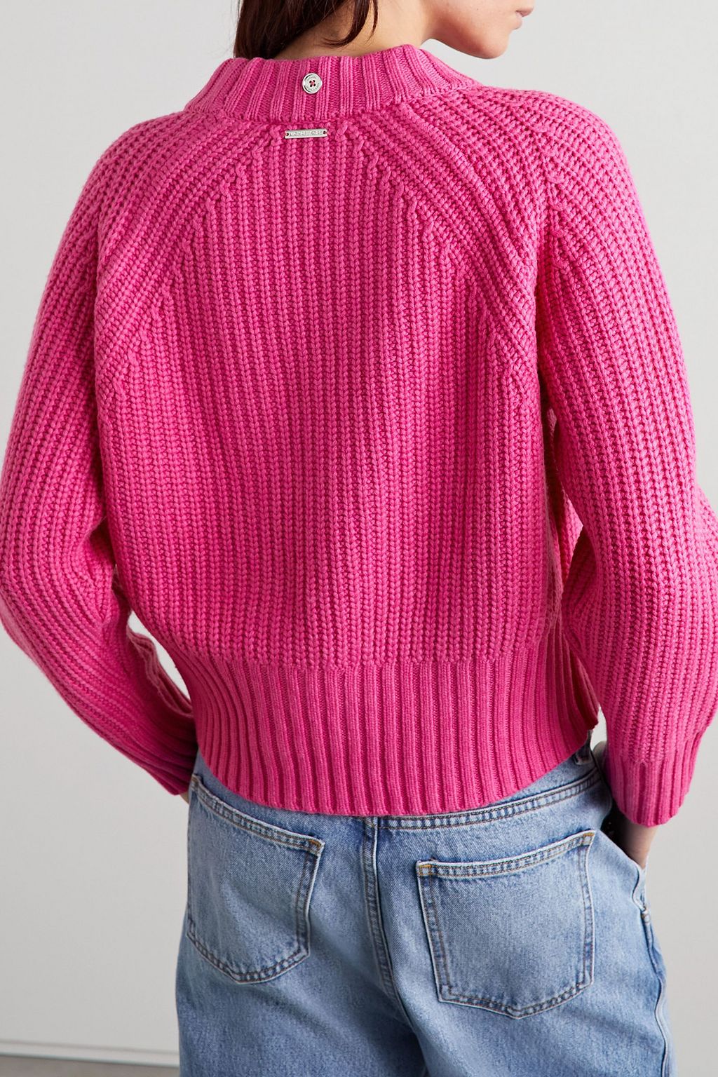 MICHAEL MICHAEL KORS Convertible ribbed-knit sweater