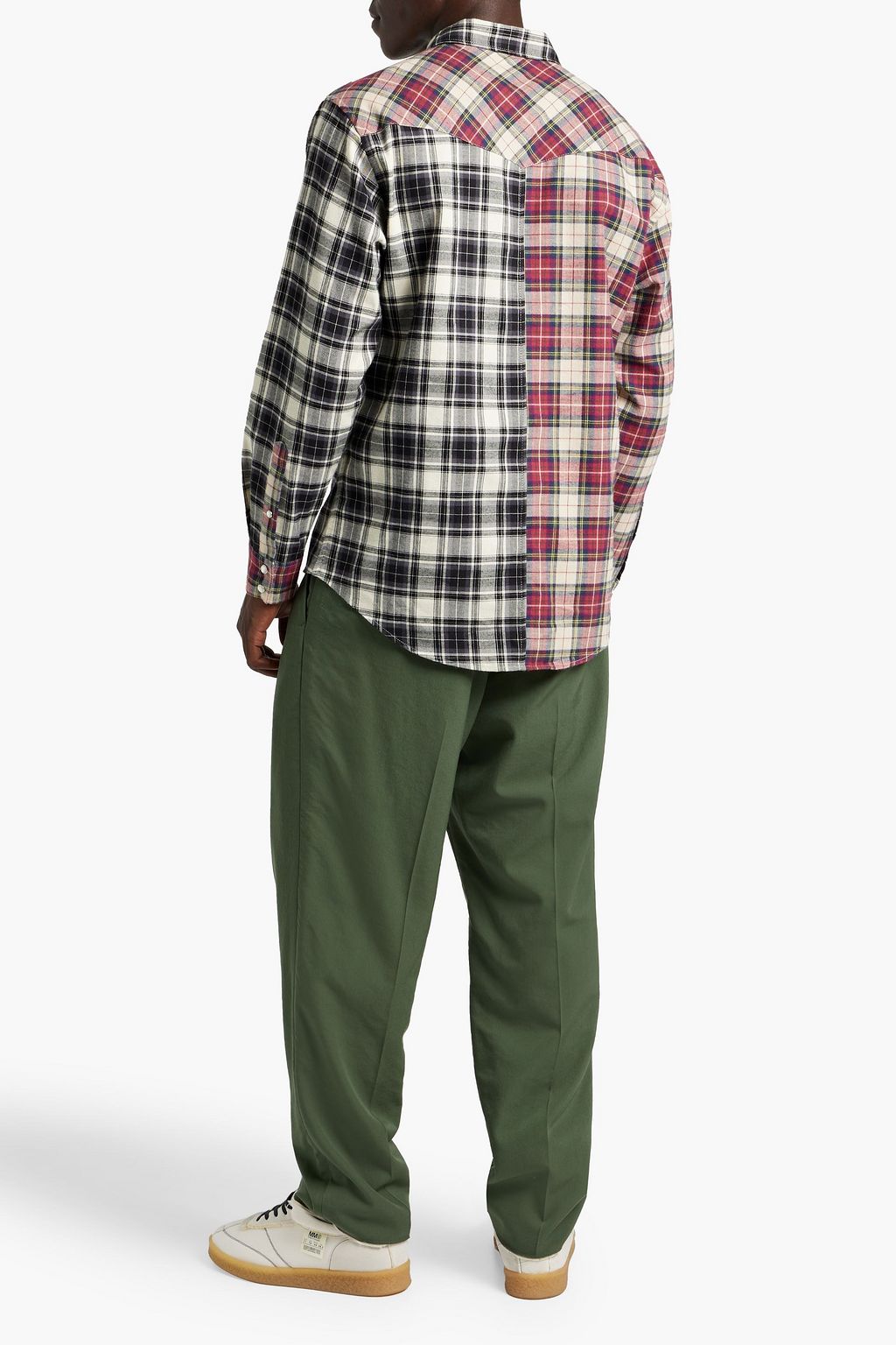 ISABEL MARANT Marty checked cotton-flannel shirt