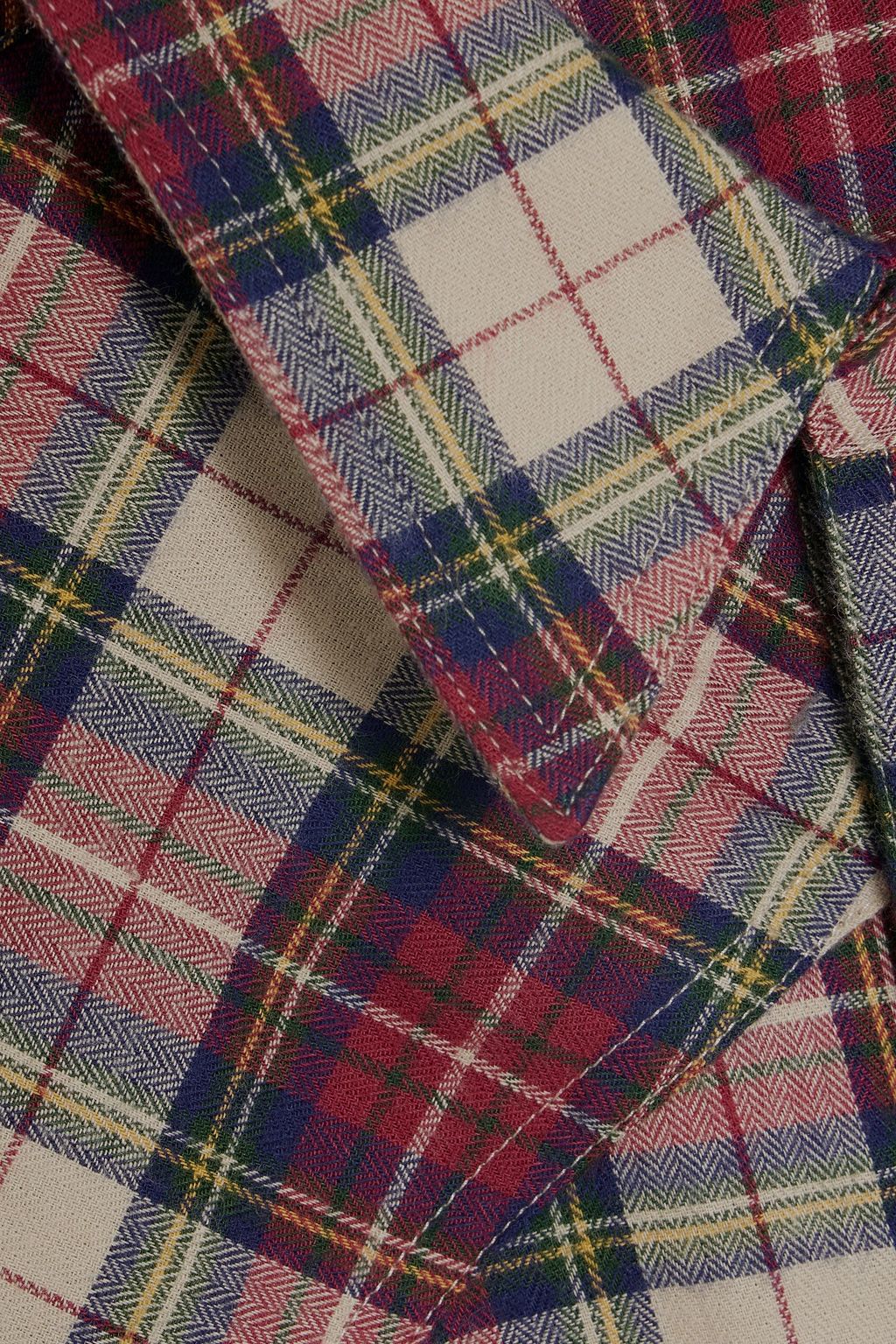 ISABEL MARANT Manem checked cotton-flannel shirt
