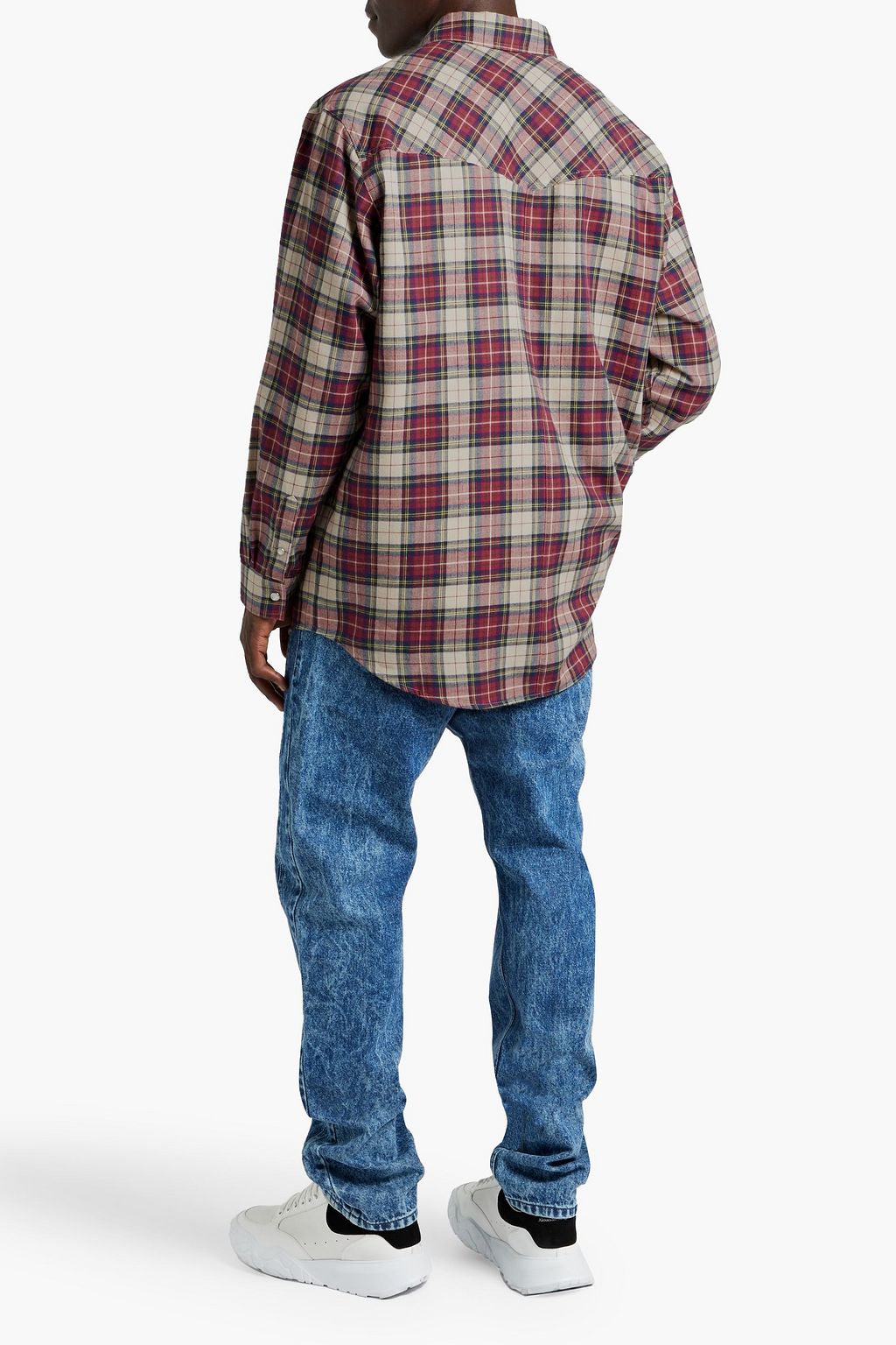 ISABEL MARANT Manem checked cotton-flannel shirt