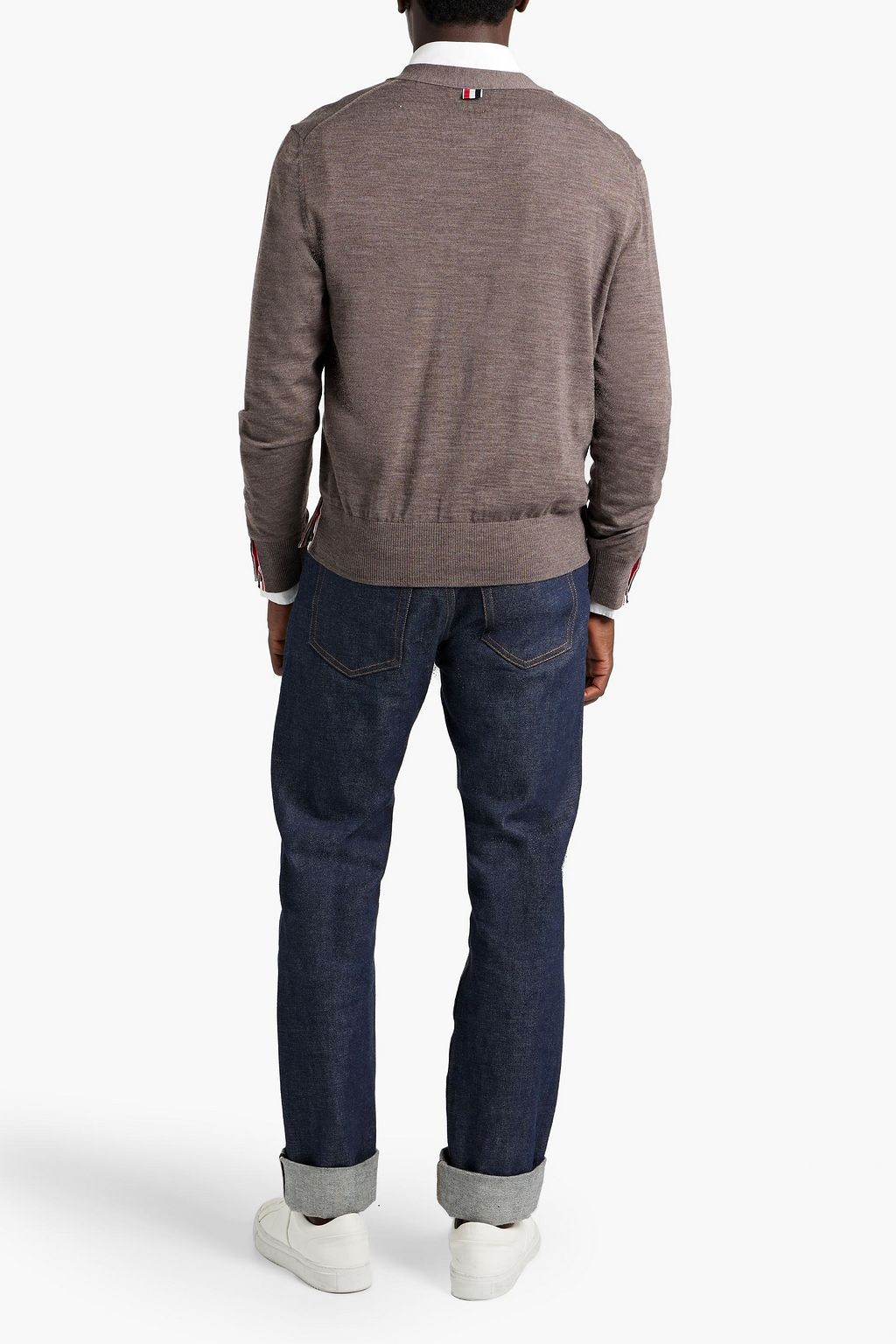 THOM BROWNE كارديغان من مزيج من الصوف