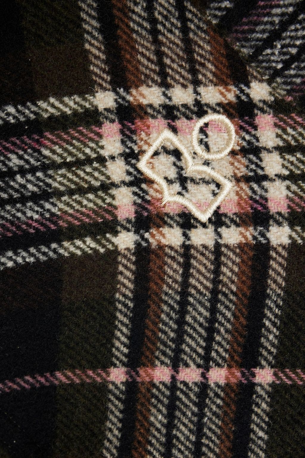 ISABEL MARANT Checked cotton-flannel jacket