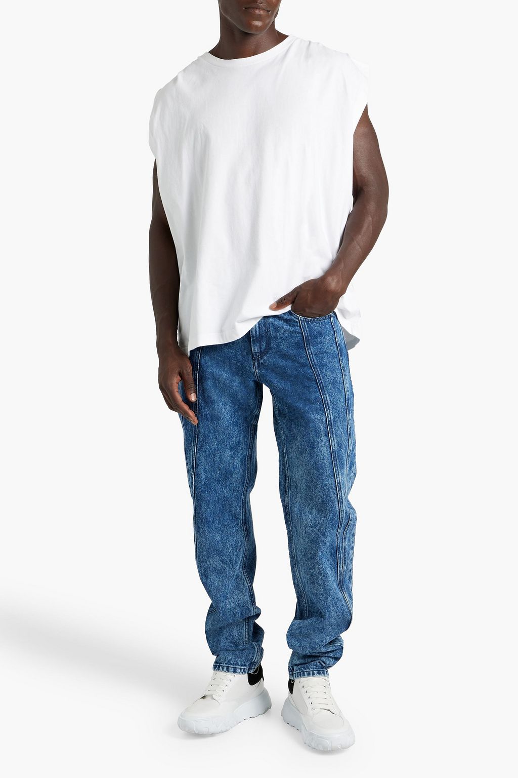 Jalim denim jeans mid denim 30