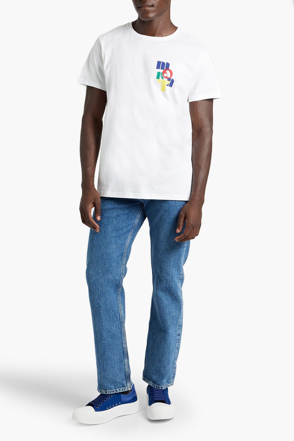 ISABEL MARANT Zafferh printed cotton-jersey T-shirt