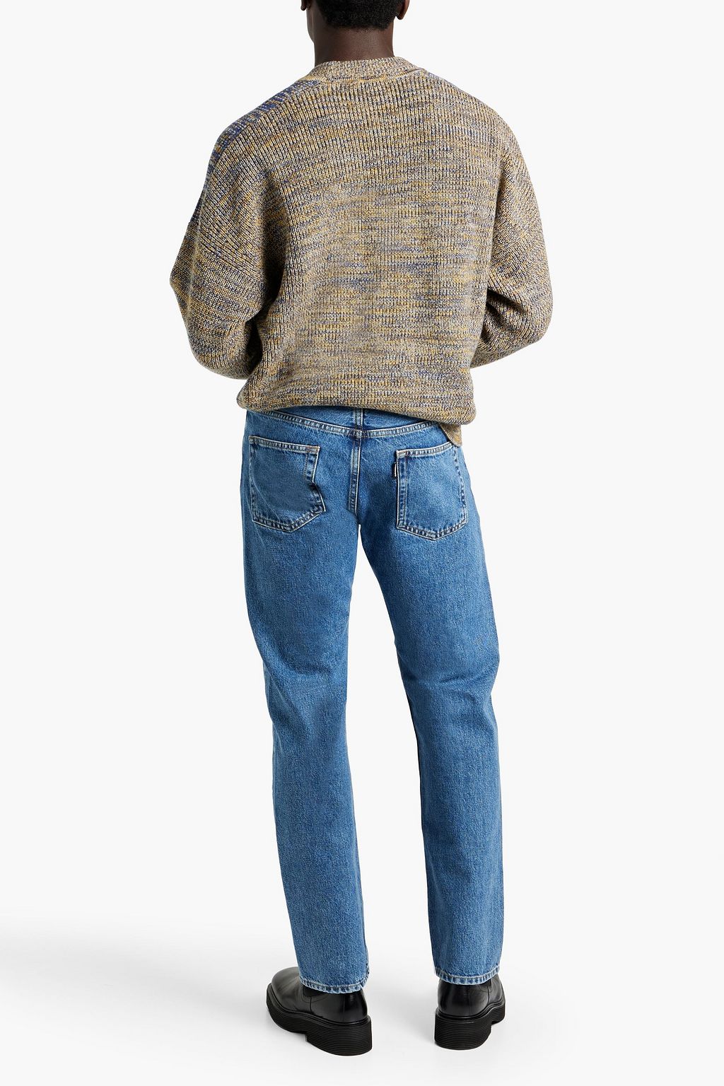 ISABEL MARANT Barry marled ribbed wool sweater