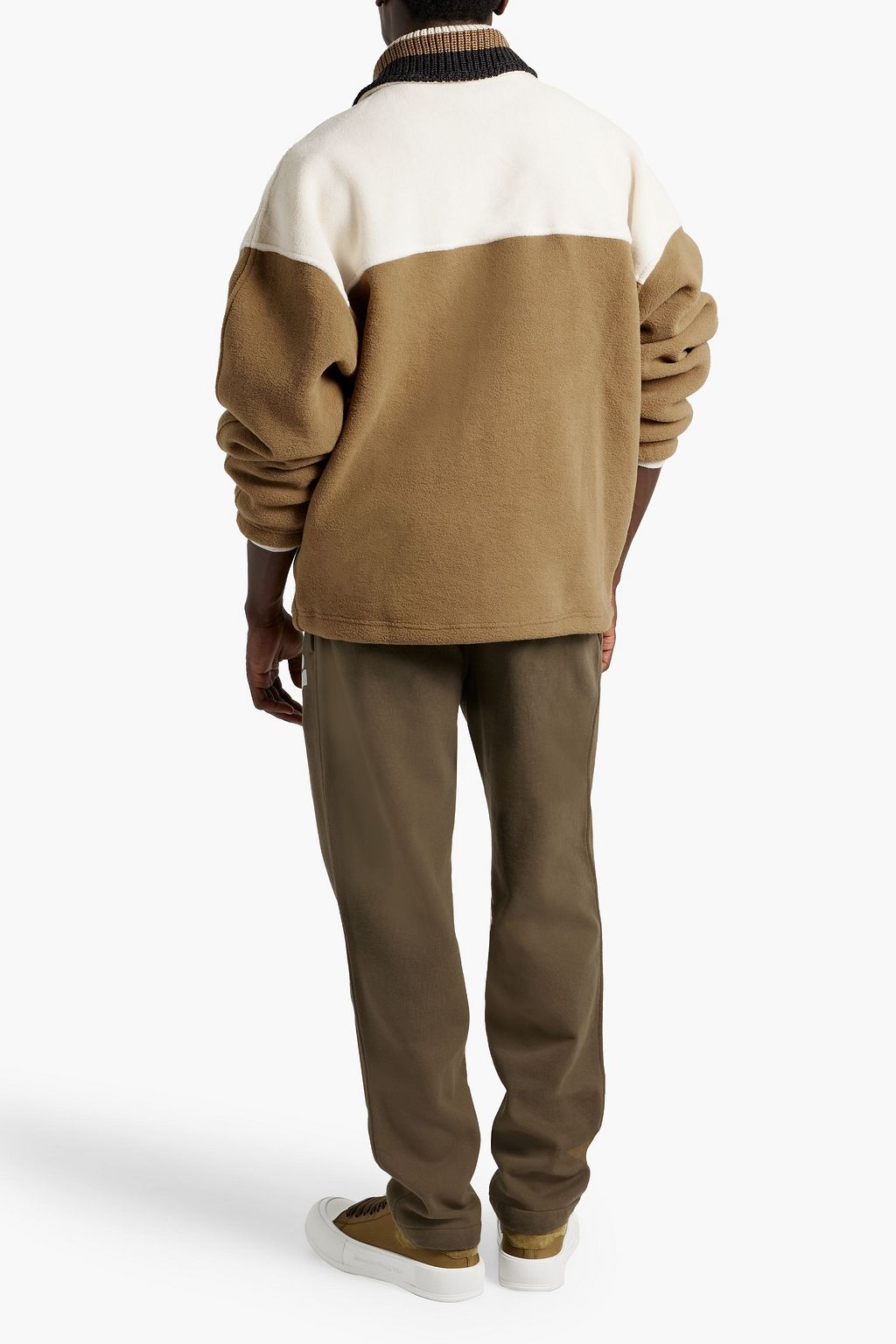 ISABEL MARANT Logo-print cotton-fleece sweatpants