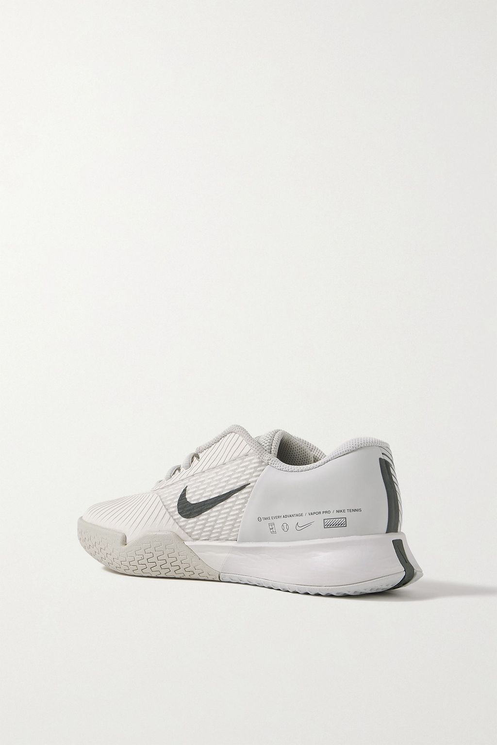 NIKE NikeCourt Air Zoom Vapor Pro 2 rubber-trimmed mesh sneakers
