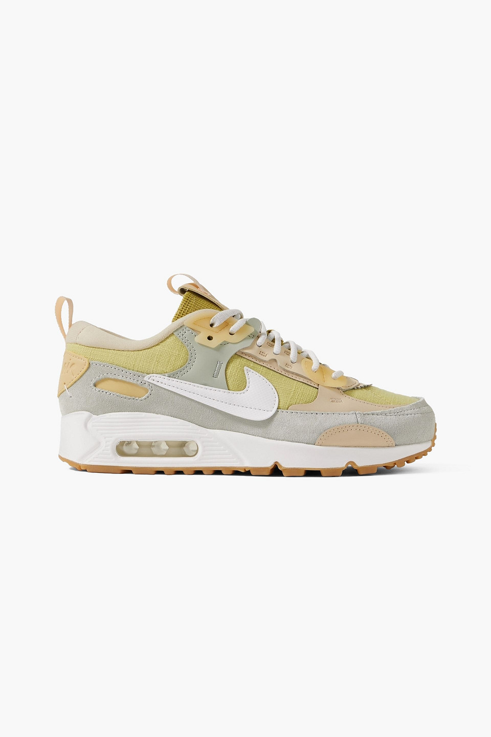 Nike air max yellow suede on sale