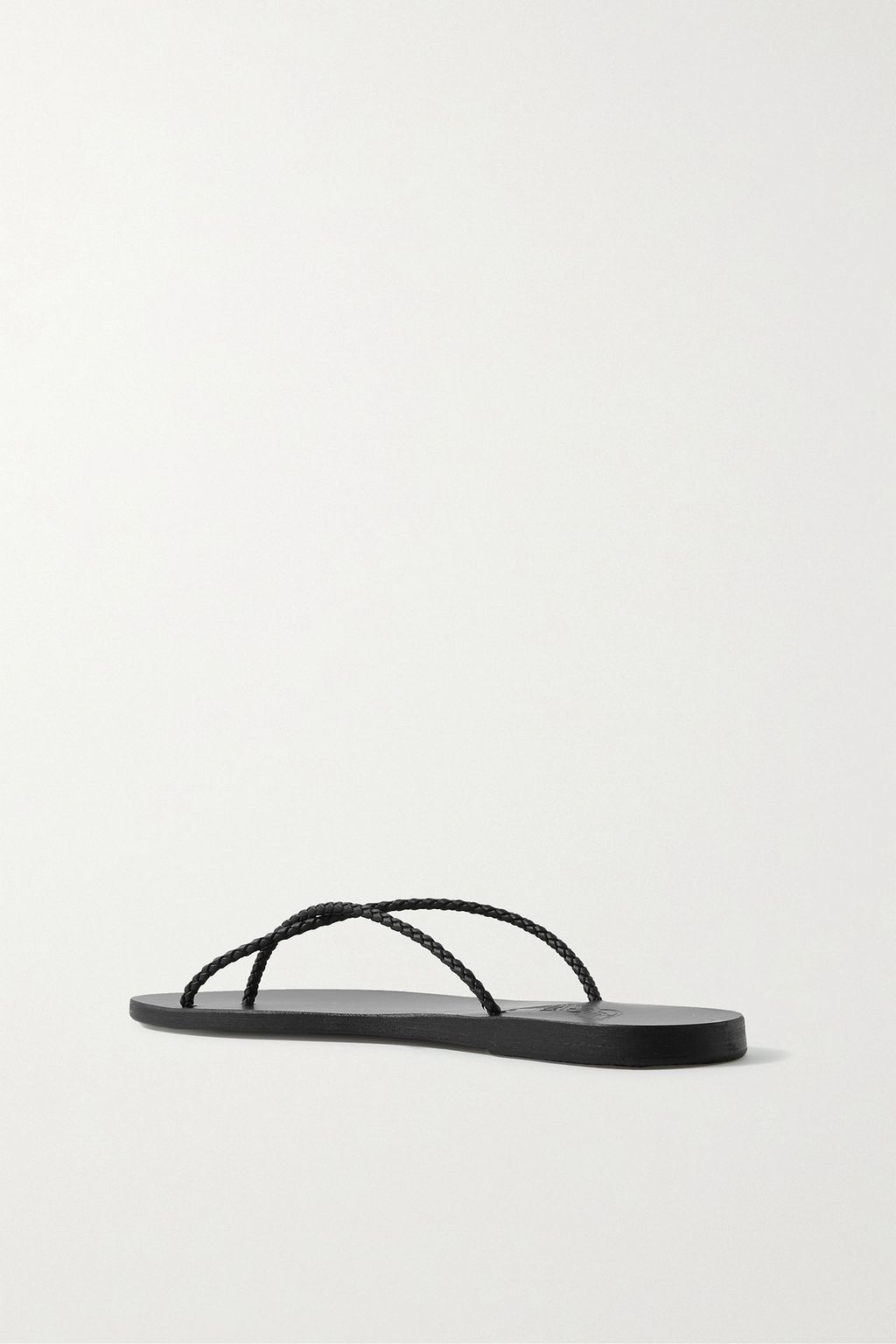 ANCIENT GREEK SANDALS Adrahti braided leather sandals