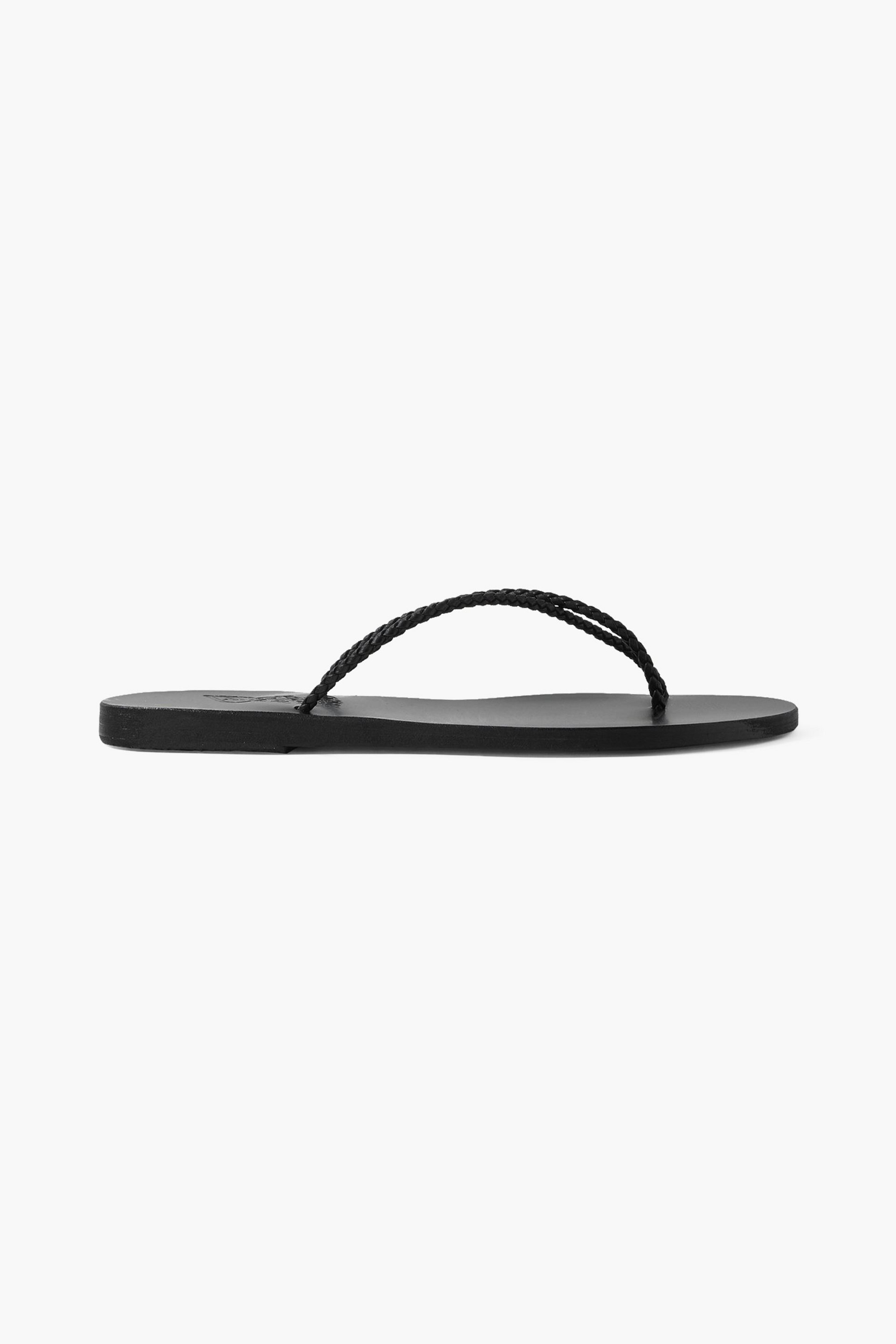 Ancient Greek Sandals Adrahti braided leather sandals