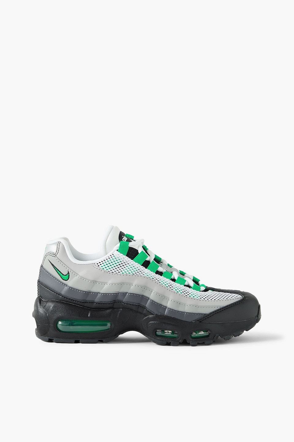Nike Air Max 95 Next Nature "stadium Green" Sneakers In Charcoal