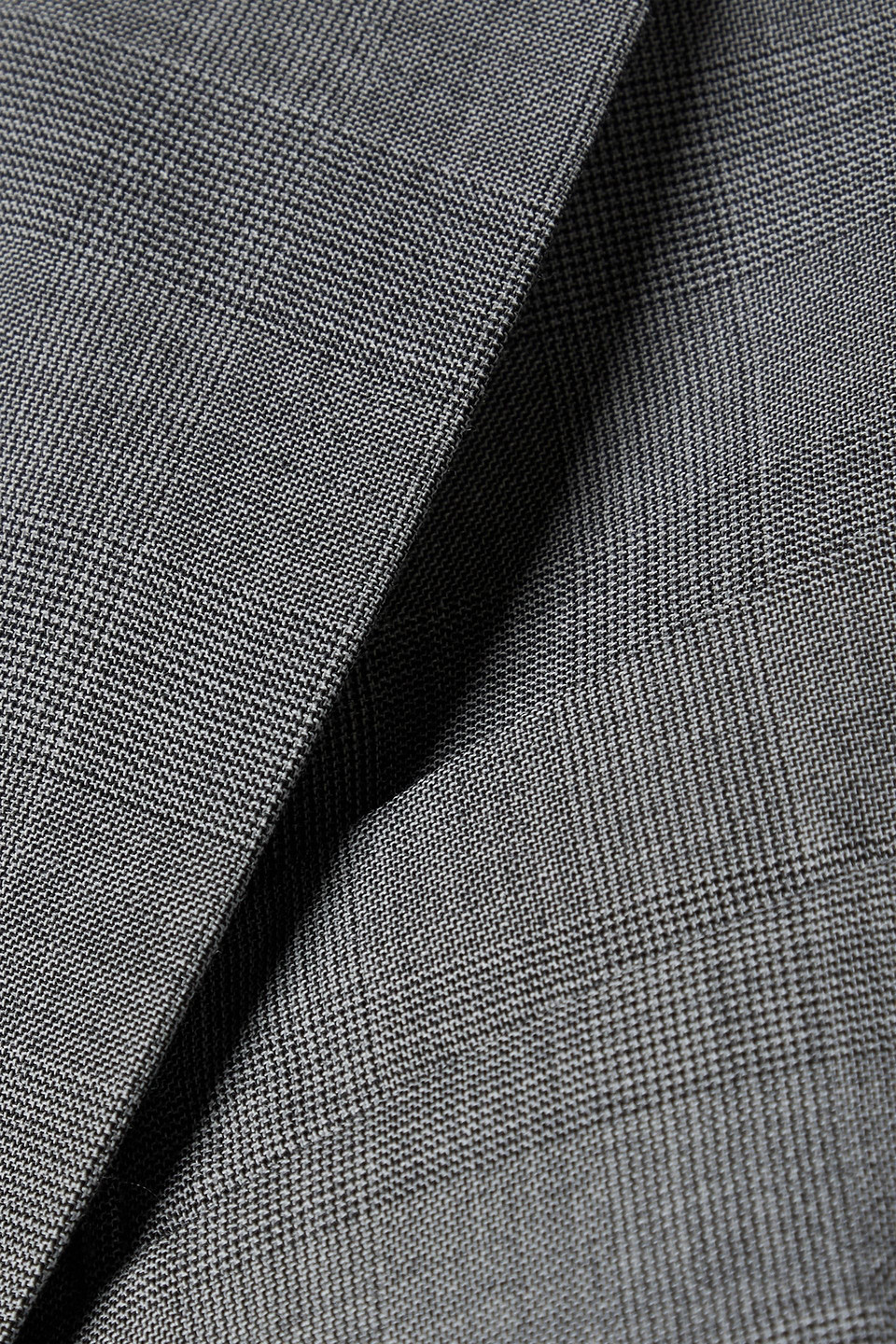 R13 Tie-front Cropped Houndstooth Wool Blazer In Gray