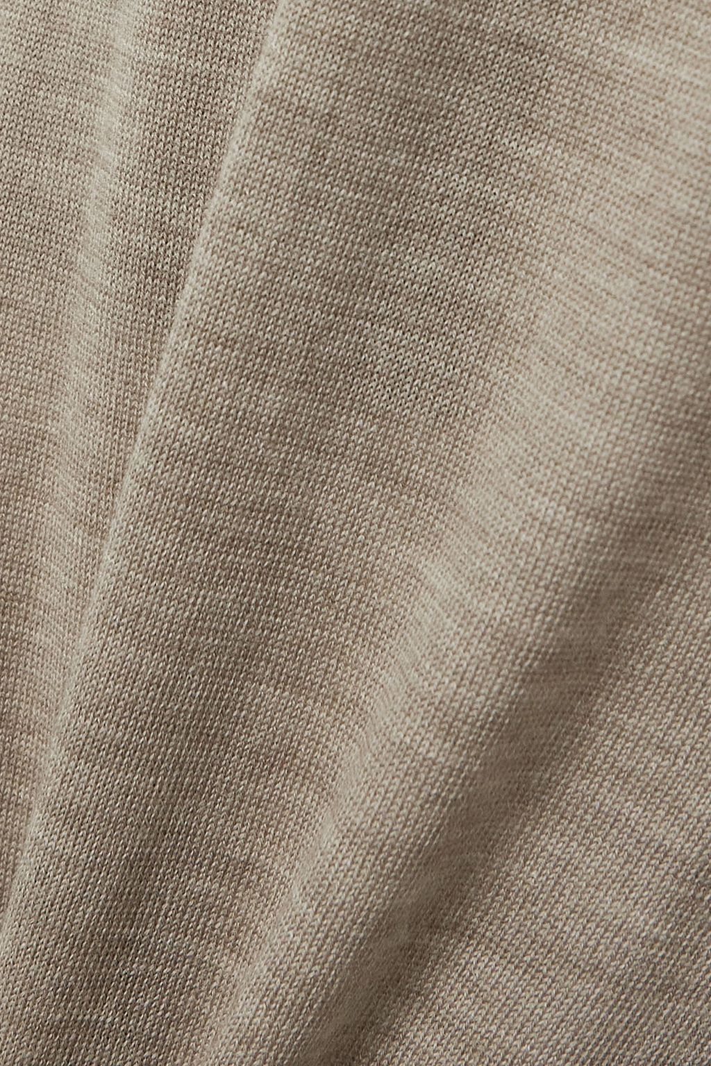 LESET James merino wool wide-leg pants