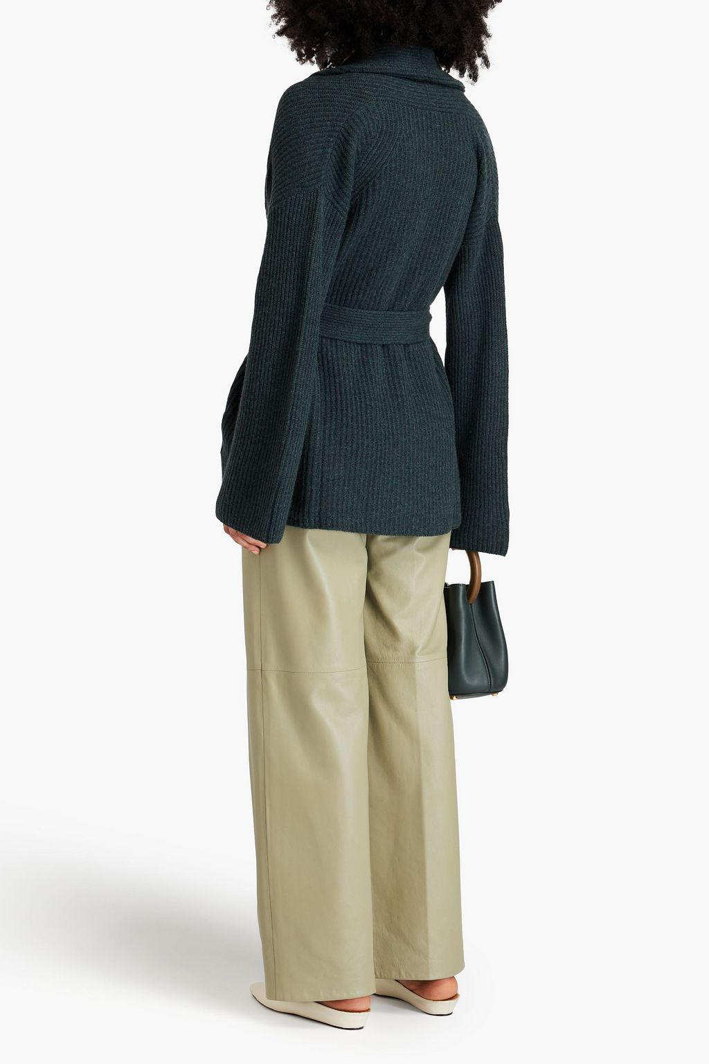 LE KASHA Serbia ribbed cashmere cardigan