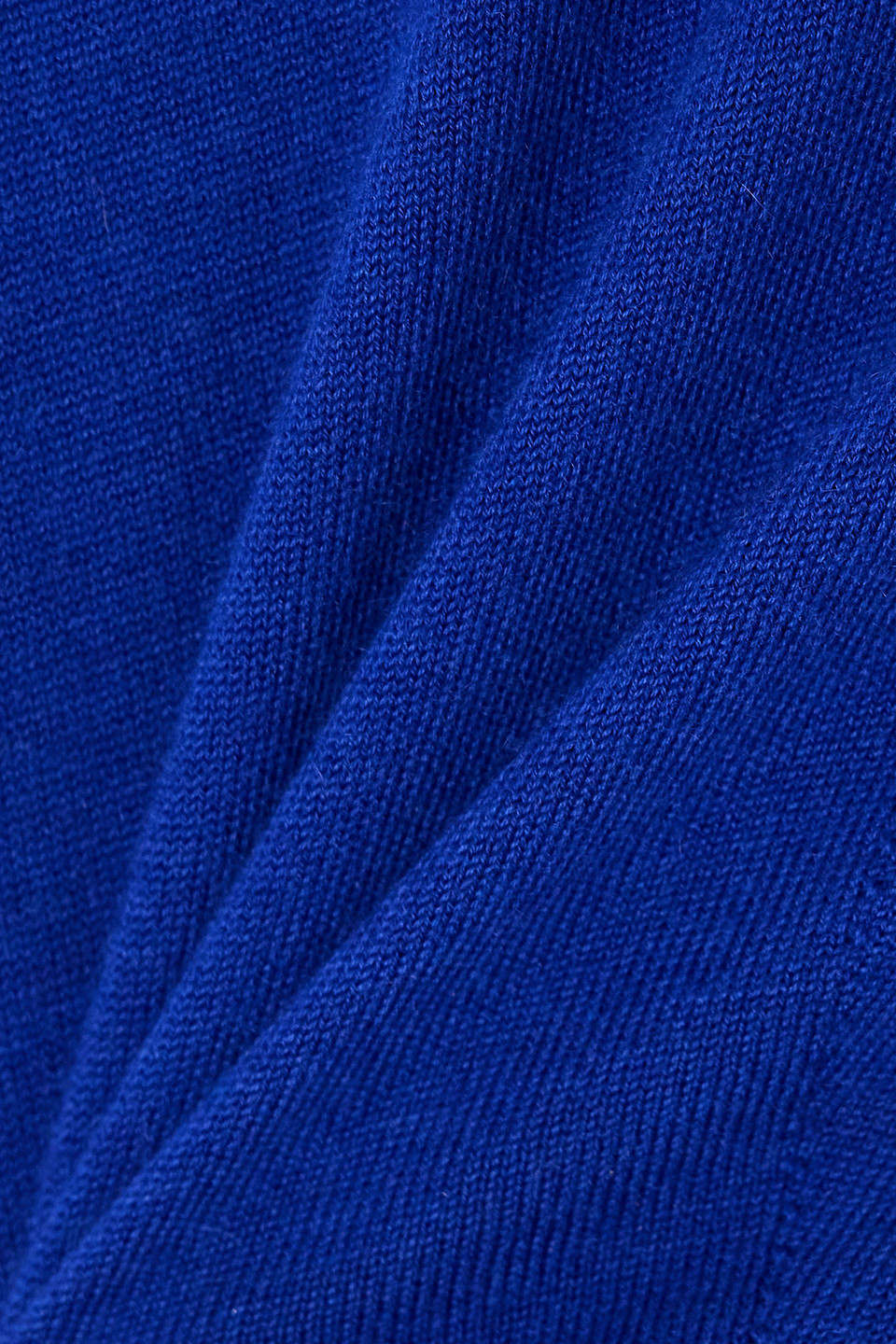 Shop Joseph Cashmere-blend Turtleneck Midi Dress In Bright Blue
