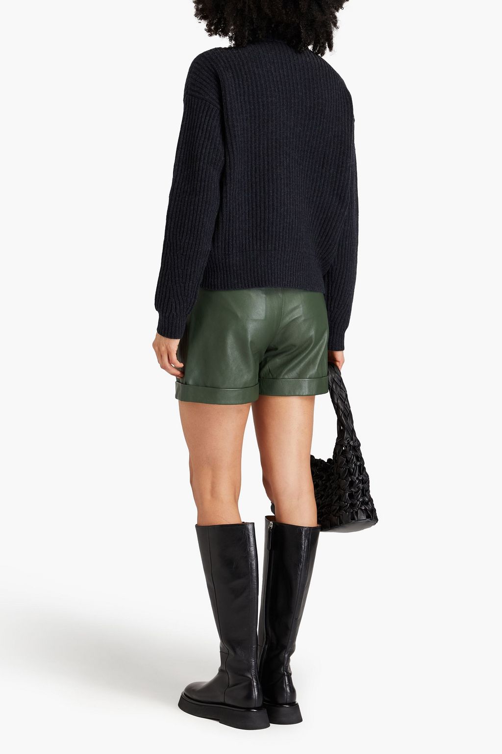 LE KASHA Verbier ribbed cashmere turtleneck sweater