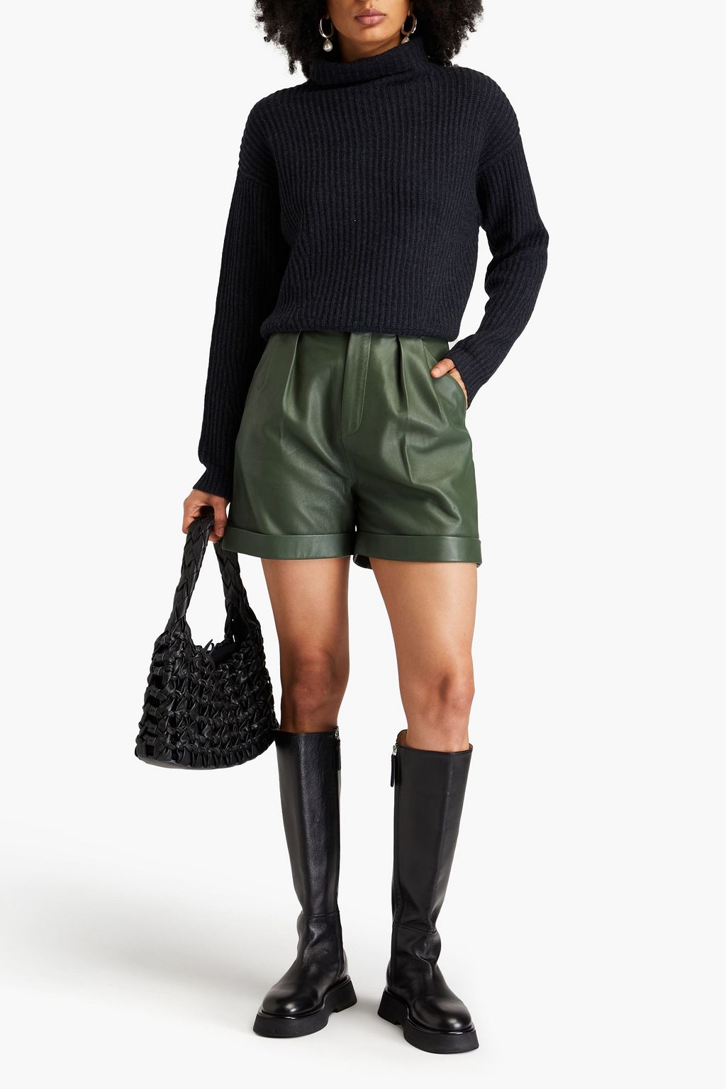 LE KASHA Verbier ribbed cashmere turtleneck sweater