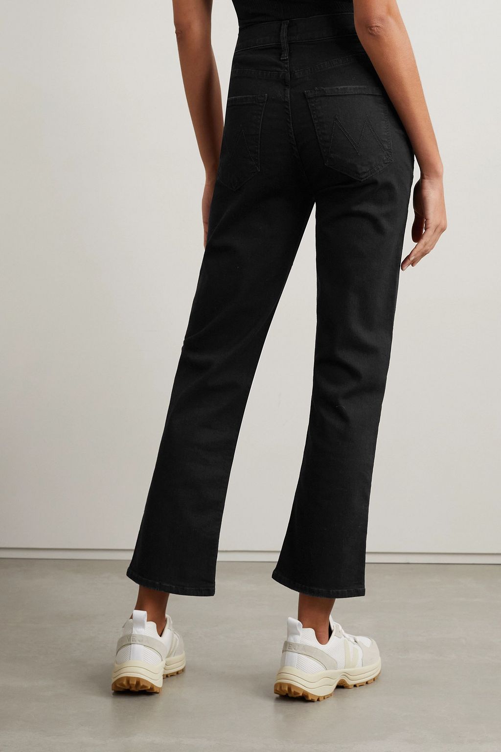 MOTHER Rider high-rise straight-leg jeans