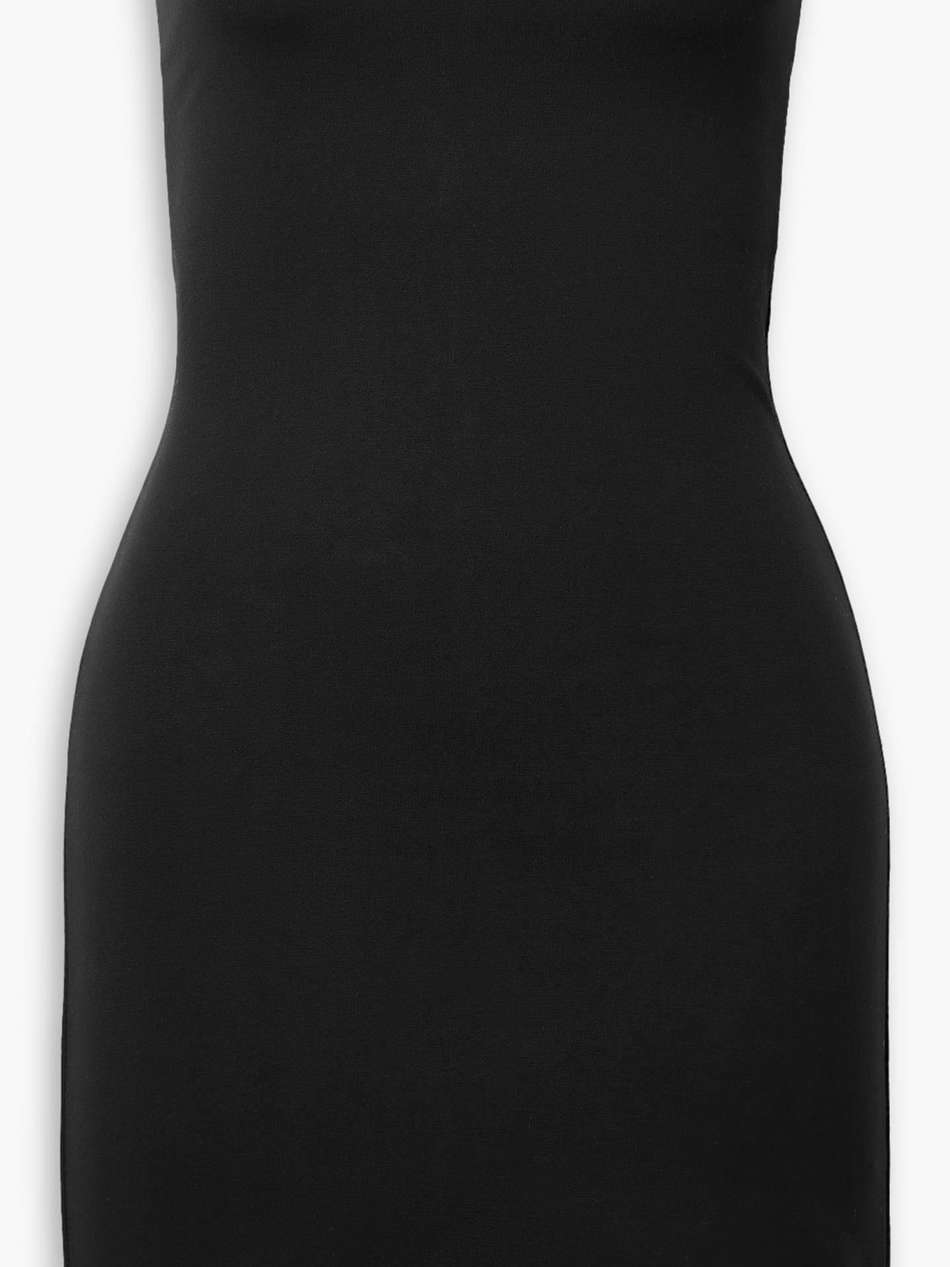 rio strapless stretch-ponte mini dress
