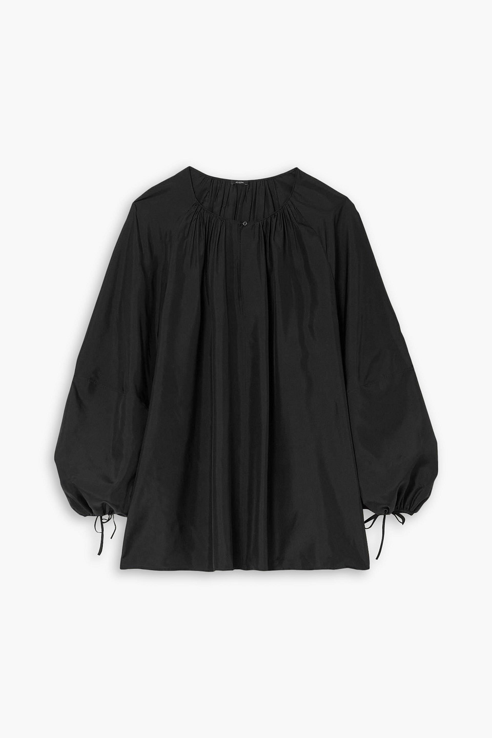 Joseph Bramwell Silk-habotai Blouse In Black