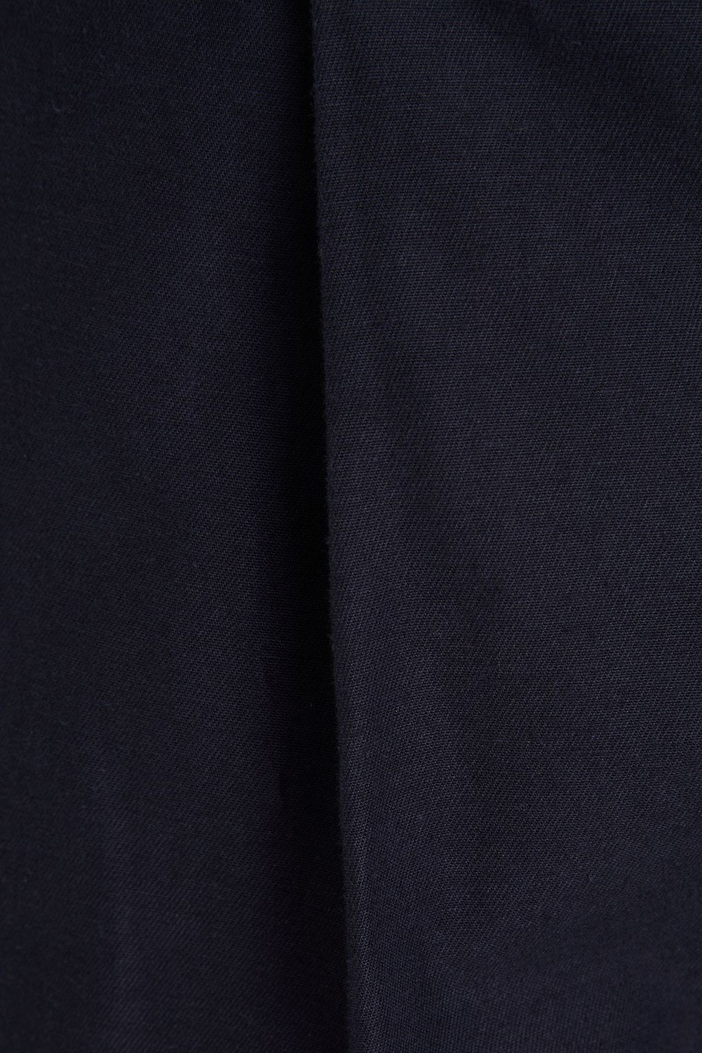 OFFICINE GÉNÉRALE Tapered belted cotton-twill pants