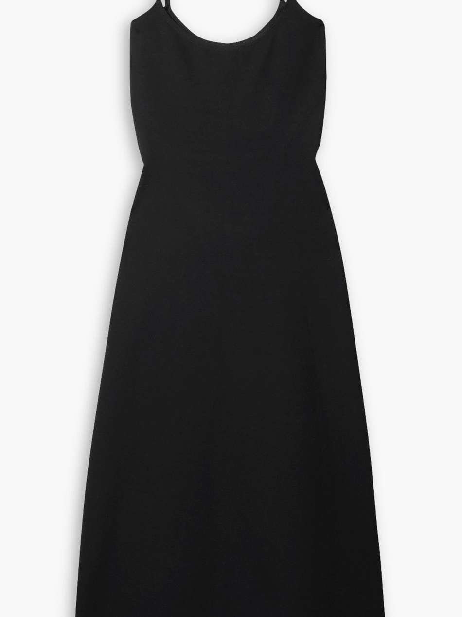 rio stretch-ponte midi dress