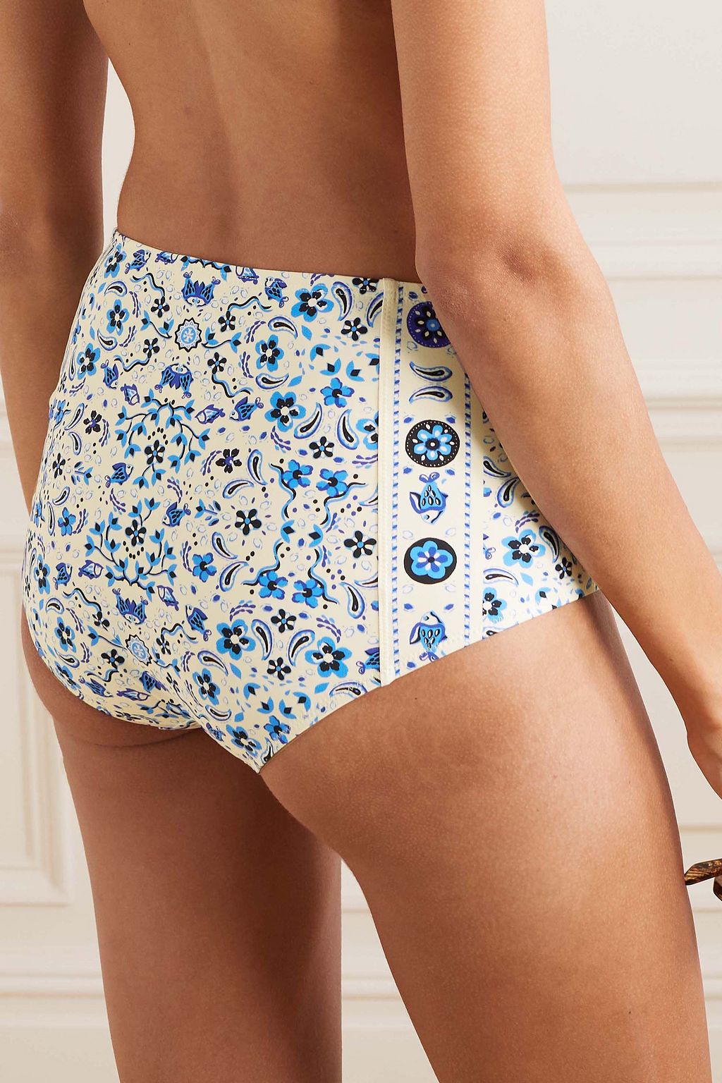 TORY BURCH ビキニボトム プリント入り
