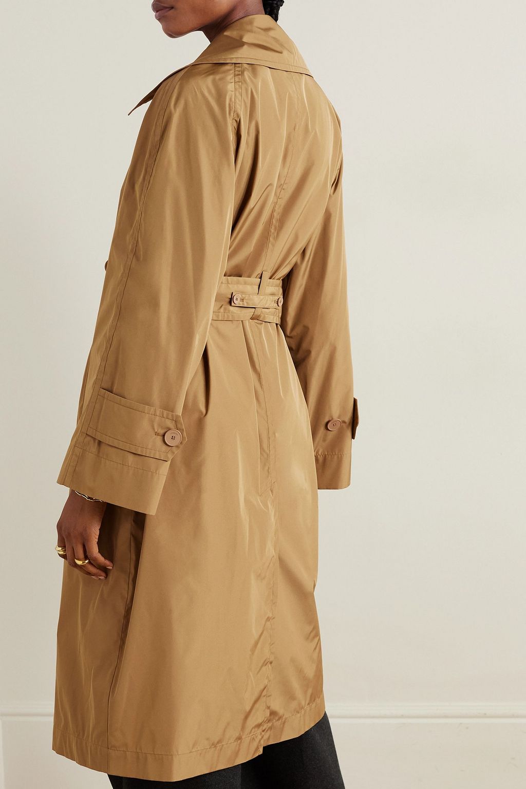 JOSEPH معطف ترنش Rainwear Chatsworth من قماش عازل بصفين من الأزرار وحزام