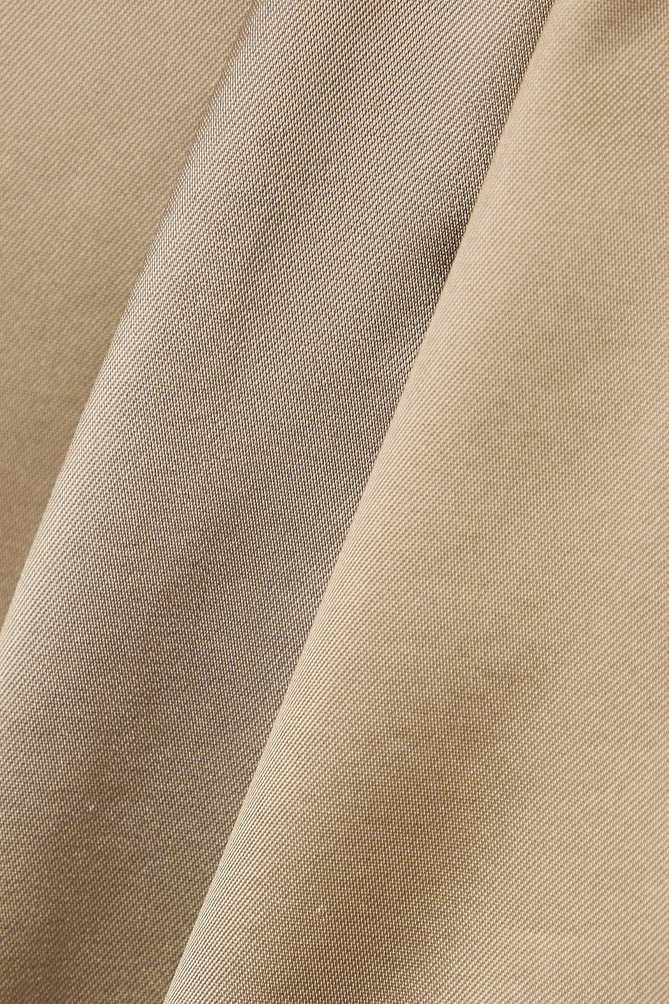 Joseph Kinglake Satin And Wool-blend Vest In Taupe