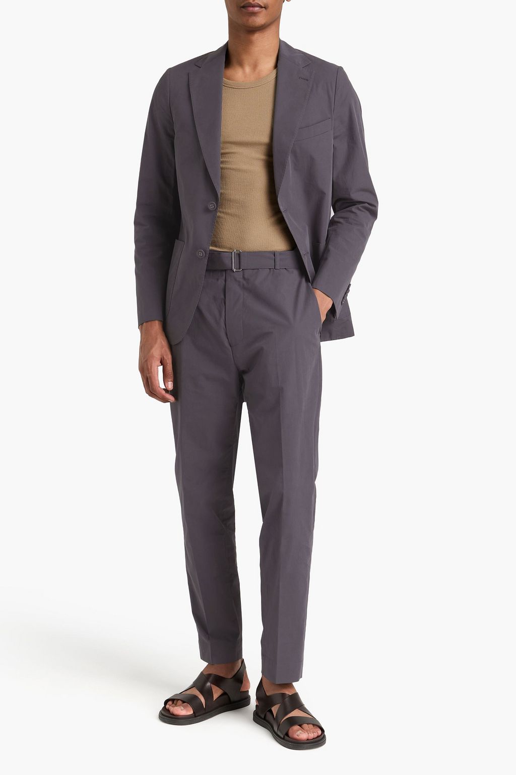 OFFICINE GÉNÉRALE بنطلون من القطن بحزام